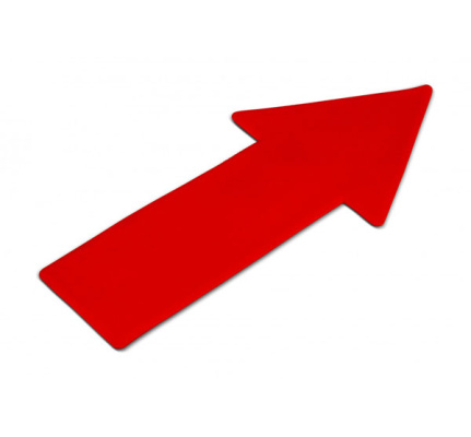 markering-pil--rood-30-cm-vloermarkering-leba